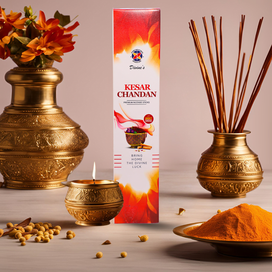 Divine's Kesar Chandan (Pack of 4 get 1 free)