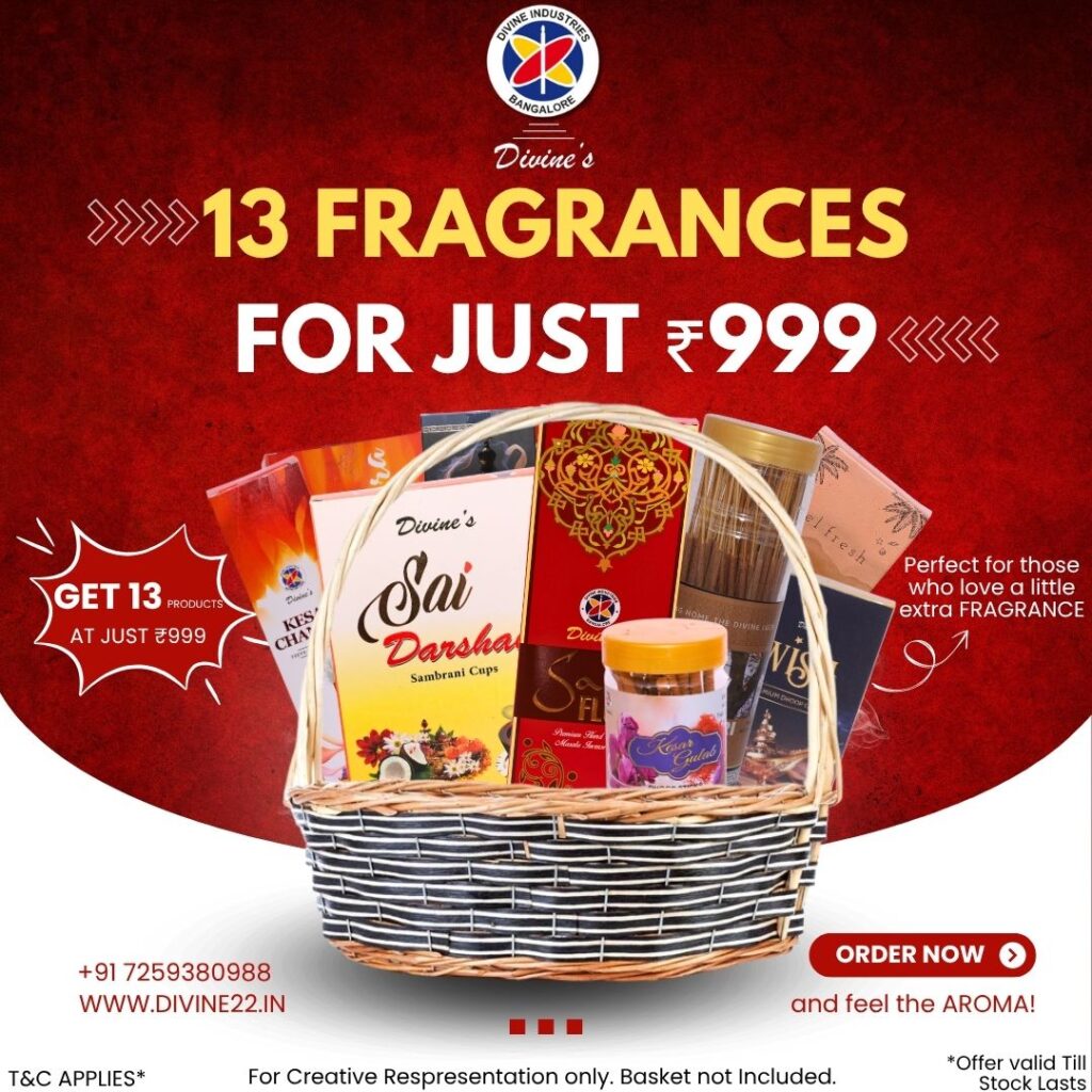 Divine 13 Fragrance Incense Combo Offer – Just ₹999 | Best Agarbatti Online