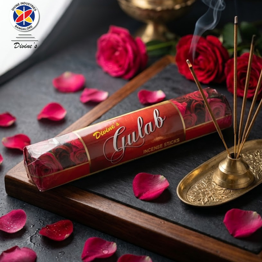 Divine's Gulab Roll Form Incense Sticks