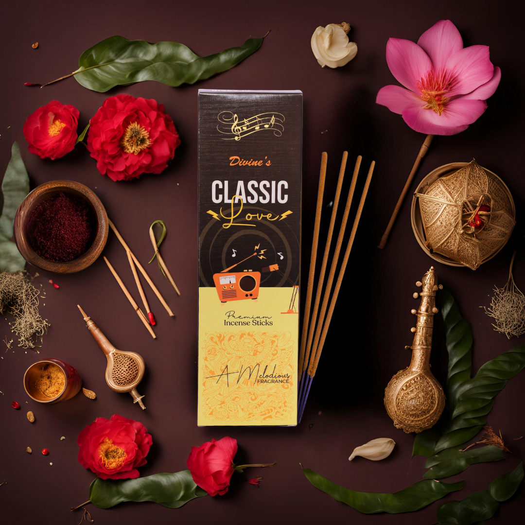 Divine’s Classic Love | Premium Agarbatti