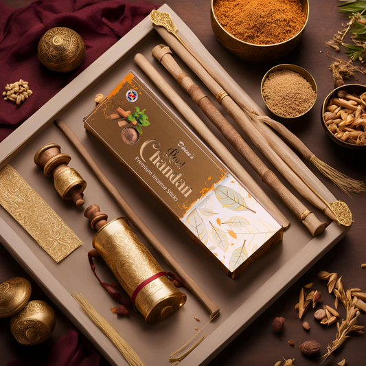 Divine's Real Chandan Premium Hand Rolled Base Batti