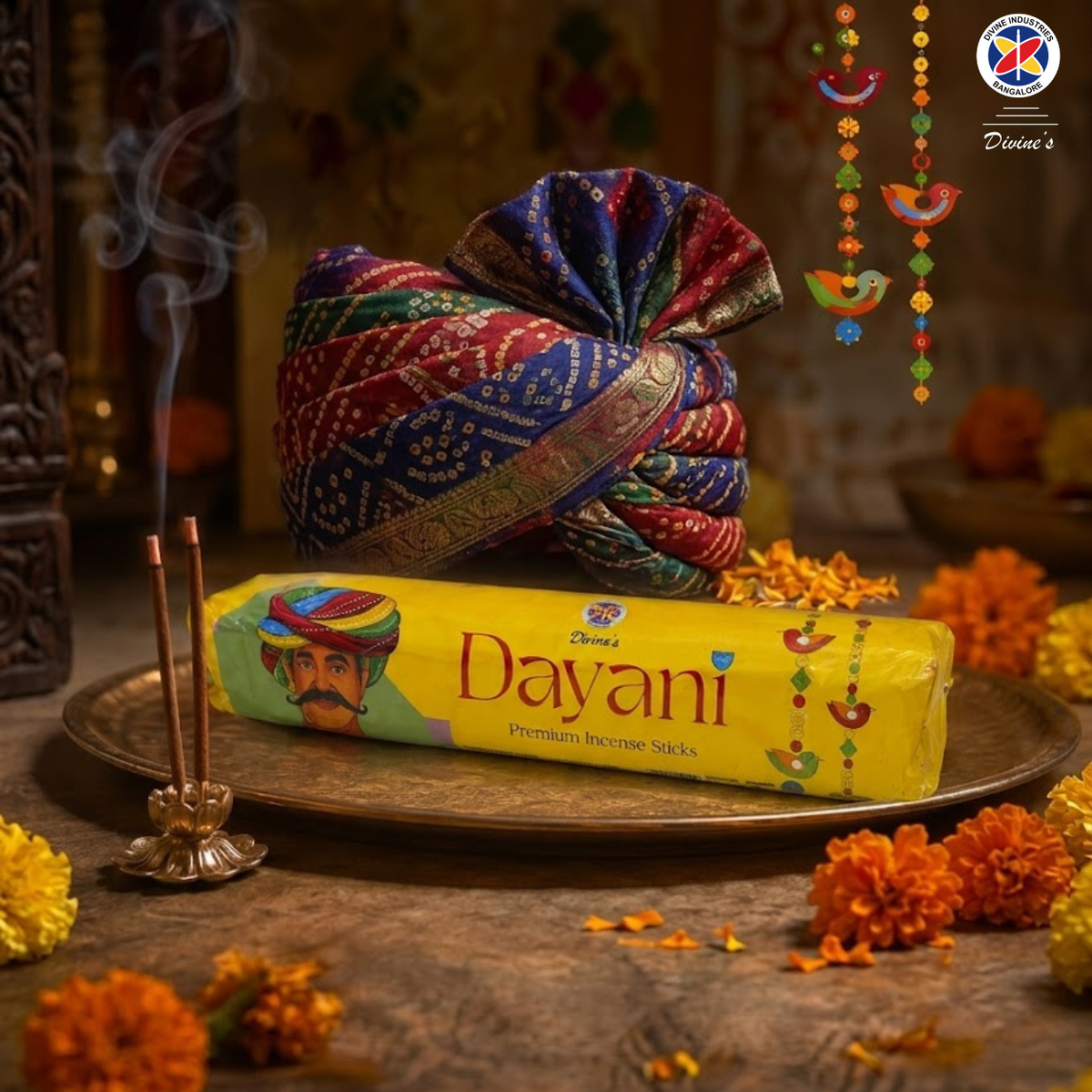 Divine's Dayani Roll Form Incense Sticks
