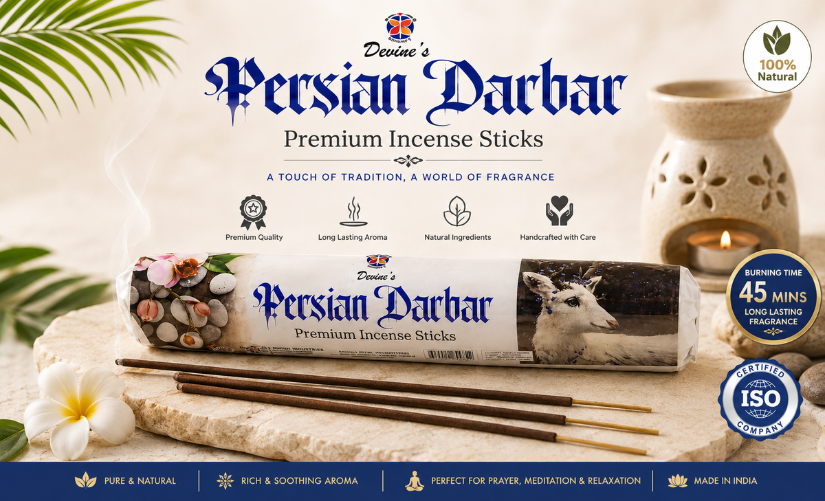 Divine's Presian Darbar Incense Sticks (Buy 3 get 1 free)