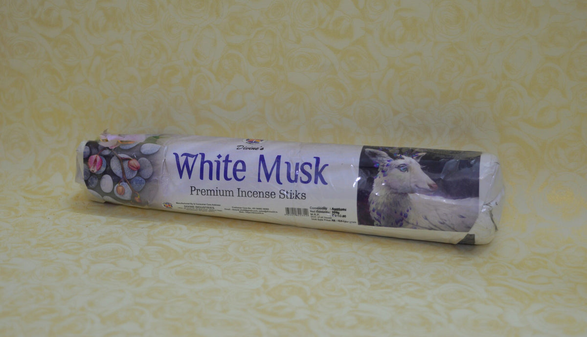 Divine's White Musk Roll Form Incense Sticks