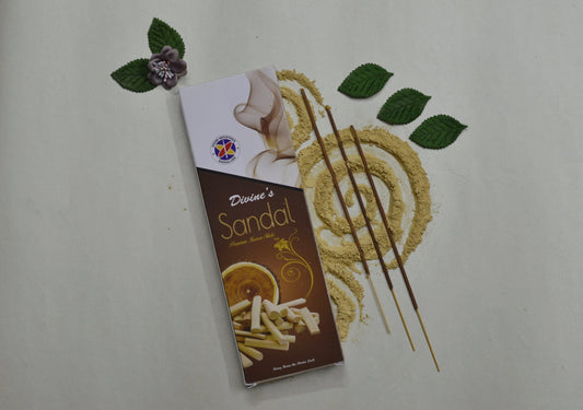 Divine's Sandal Handrolled Masala Agarbatti