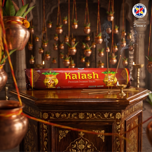 Divine's Kalash Roll Form Incense Sticks ( Buy 1 Get 1 Free)