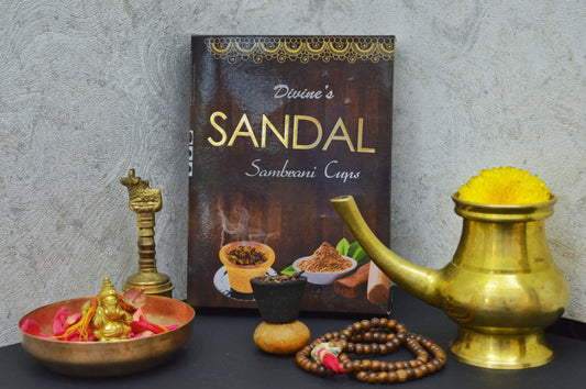 Divine's Sandal Cup Sambrani