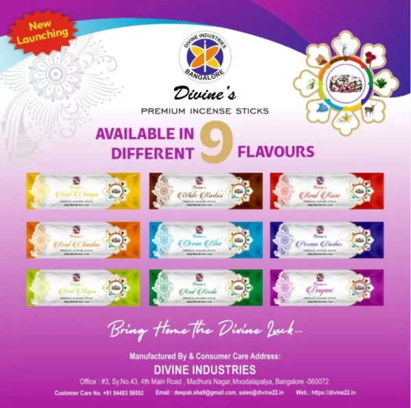 Divine's Pouch Pack Incense Sticks