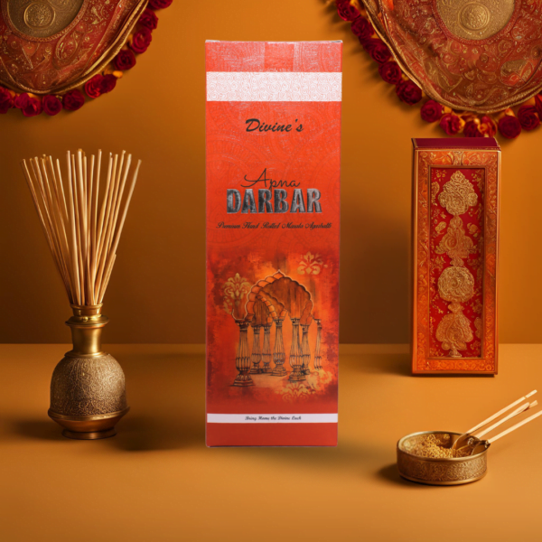 Divine’s Apna Darbar Luxury Masala Handrolled Agarbatti