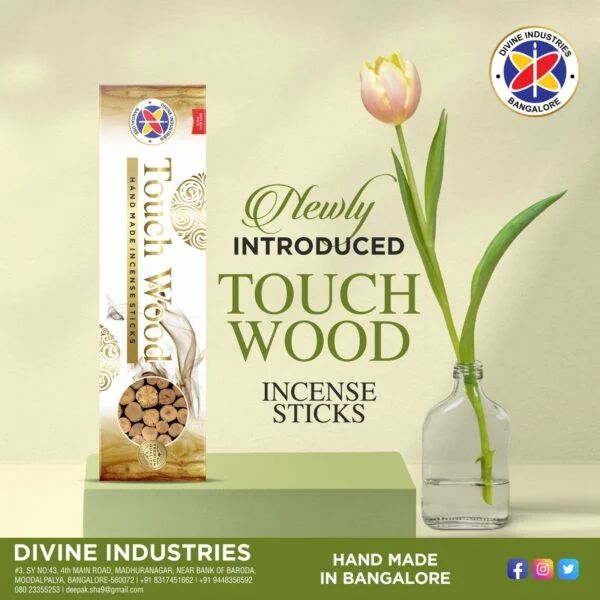 Divine's Touch Wood handrolled Base Batti